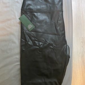 “Leather” leggings